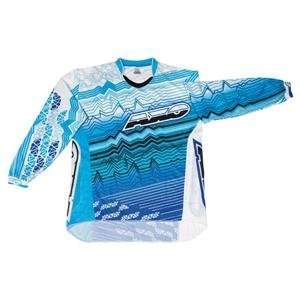  AXO Frequency Jersey   Large/Blue/White Automotive