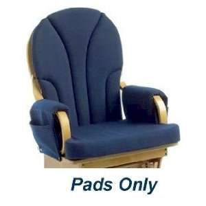 Replacement Pads for Lullaby Glider Rocker   Blue   RP81 