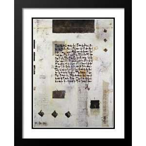   Double Matted 33x41 Ecriture Latine, Style Flamand