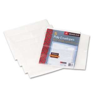  Envelope, Side Opening, Letter Size, 5/PK, Clear   Jacket, Letter 