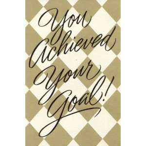  You Achieved Your Goal   Congratulations Card (Dayspring 