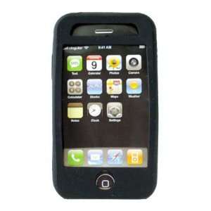  HHI iPhone 3G Silicone Skin   Black  Players 