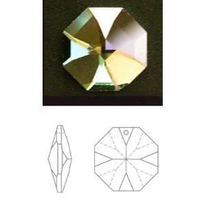   Teak STRASS Swarovski Crystals Prism   1 or 2 hole
