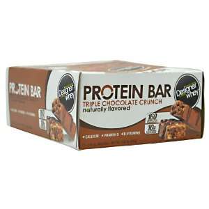 Protein Bar 12 1.41oz (40g) Bars Triple Chocolate Crunch Protein Bars 
