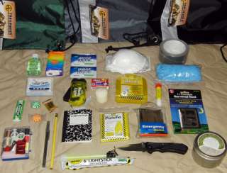 Survival Kit Emergency 150+ Piece 72 Hour Bug Out Bag Survive WTSHTF 