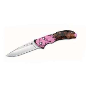  New   Buck Knives 3666 Bantam BBW MO PinkBlaze Camo 