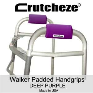  Crutcheze Deep Purple Walker Padded Handgrips Health 