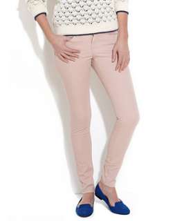 Pink (Pink) 32in Pale Pink Coloured Skinny Jeans  239372470  New 