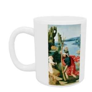   oil on panel) by French School   Mug   Standard Size