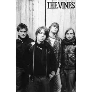  THE VINES POSTER 22 X 34 BLACK AND WHITE 3572