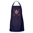 Artsmith Inc Apron (Dark) Love Flaming Heart with Angel Wings