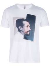 NEIL BARRETT   printed crew neck t shirt