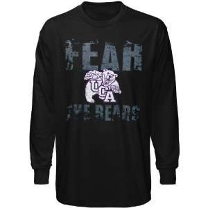 Central Arkansas Bears Black Fear Long Sleeve T shirt  