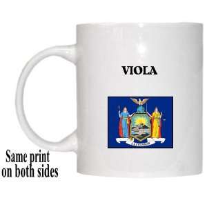  US State Flag   VIOLA, New York (NY) Mug 