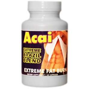 Acai Extreme Brazil Blend with Green Tea, Apple Cider, Grapefruit, 60 