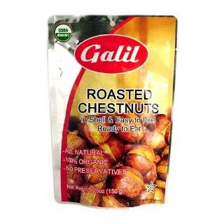 Galil Chestnuts with Shell, 5.25 Ounce Bags (Pack of 24)