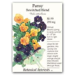  Pansy Bewitched Blend Seed Patio, Lawn & Garden