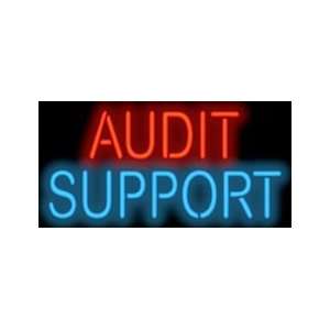  Audit Support Neon Sign Patio, Lawn & Garden