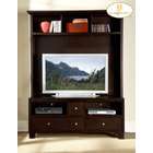 Homelegance Hailey Wall Unit in Espresso Finish