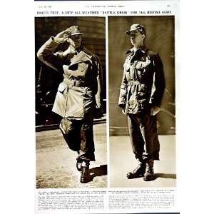 1949 BRITISH ARMY SOLDIER BATTLE DRESS UNIFORMS 
