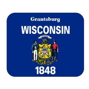   US State Flag   Grantsburg, Wisconsin (WI) Mouse Pad 