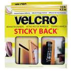 Velcro Usa .75in. X 15 White Sticky Back Tape 90277B