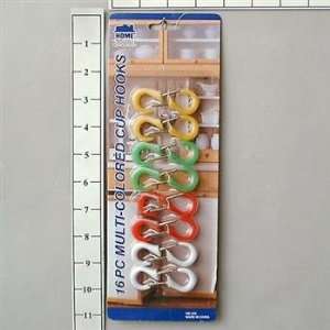  Fasteners And Hooks 16pc Color Cup Hooks (pack Of 72) Pack 