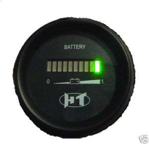 12V Battery indicator,meter,gauge, tri colors forklift  