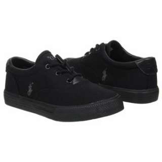 Kids Polo by Ralph Lauren  Vaughn Pre Triple Black Shoes 