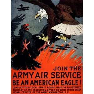  UNITED STATES JOIN THE ARMY SERVICE BE AN AMERICAN EAGLE 