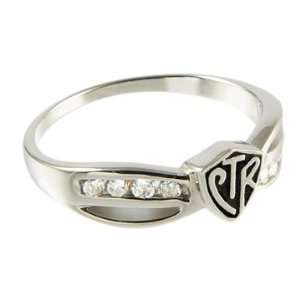  Womens Bow (Antiqued Shield) CTR Ring Jewelry