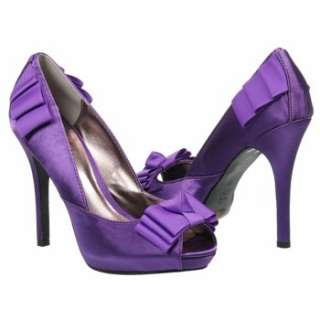 Womens Luichiny Moo Lah Purple Satin Shoes 