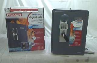 First Alert 2096DF Waterproof Fire Safe with Digital Lock, 2.14 Cubic 