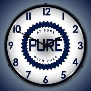  Pure Oil Jobbers Lighted Wall Clock