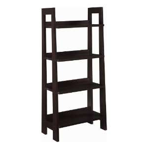   Ameriwood Mission Shaker Ladder Bookcase in Espresso