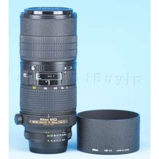Nikon ED Micro Nikkor 70 180mm f4.5 5.6 D Lens 4.5 180 Macro Zoom 