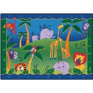  Carpets for Kids Alphabet Jungle Rug (Factory Second 