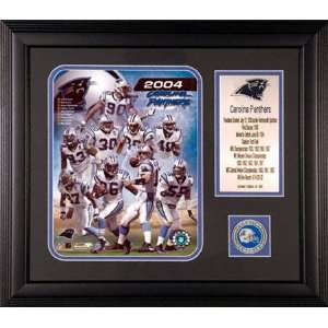  Carolina Panthers Framed 2004 NFL Team Photograph with 