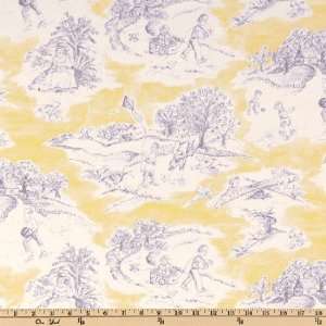  54 Wide Premier Prints Playtime Toile Baby Blue/Lucy 