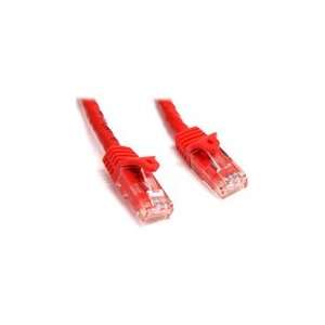  StarTech 25 ft Red Snagless Cat6 UTP Patch Cable 