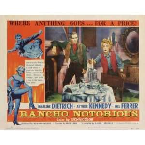  Rancho Notorious Movie Poster (11 x 14 Inches   28cm x 