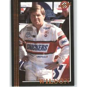 1992 Maxx Black Racing Card # 8 Rick Wilson   NASCAR 