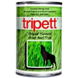    Tripett Green Tripe Original Canned Dog Food Case