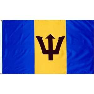 Barbados Flag Polyester 3 ft. x 5 ft.