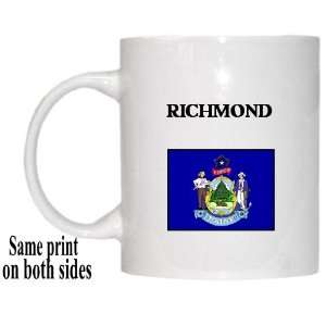  US State Flag   RICHMOND, Maine (ME) Mug 
