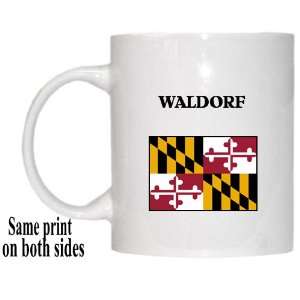    US State Flag   WALDORF, Maryland (MD) Mug 