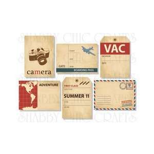  Chic Tags   Delightful Paper Tags   Bon Voyage Artist 