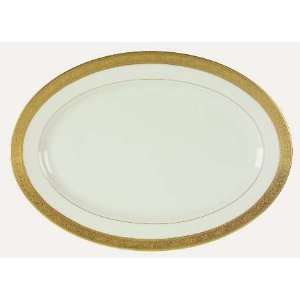  Lenox China Westchester 16 Oval Serving Platter, Fine 