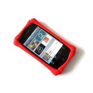    Bones Red Soft Rim for iPhone 4/4S Cell Phones & Accessories