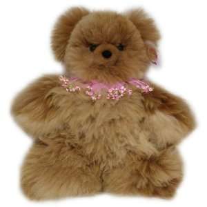  Alpaca Bear. Genuine Dark Colored Alpaca Teddy Bear With 